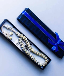 четки серебряные цветные в футляре