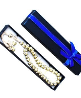 Цветные серебряные четки