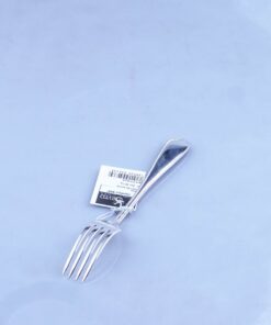 десертная серебряная вилка