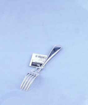 десертная серебряная вилка