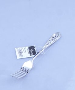 десертная серебряная вилка