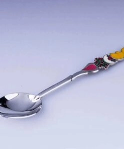 серебряная детская ложка