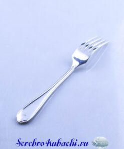 детская серебряная вилка
