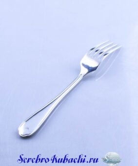 детская серебряная вилка