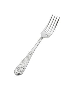 детская серебряная вилка