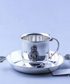 серебряный детский набор