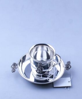 серебряный детский набор