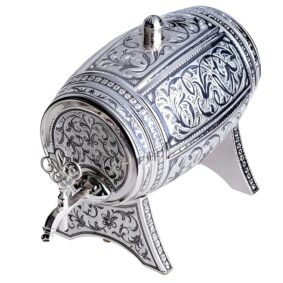 эксклюзиная серебряная бочка