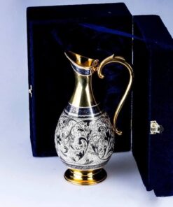 серебряный кувшин кубачи в футляре