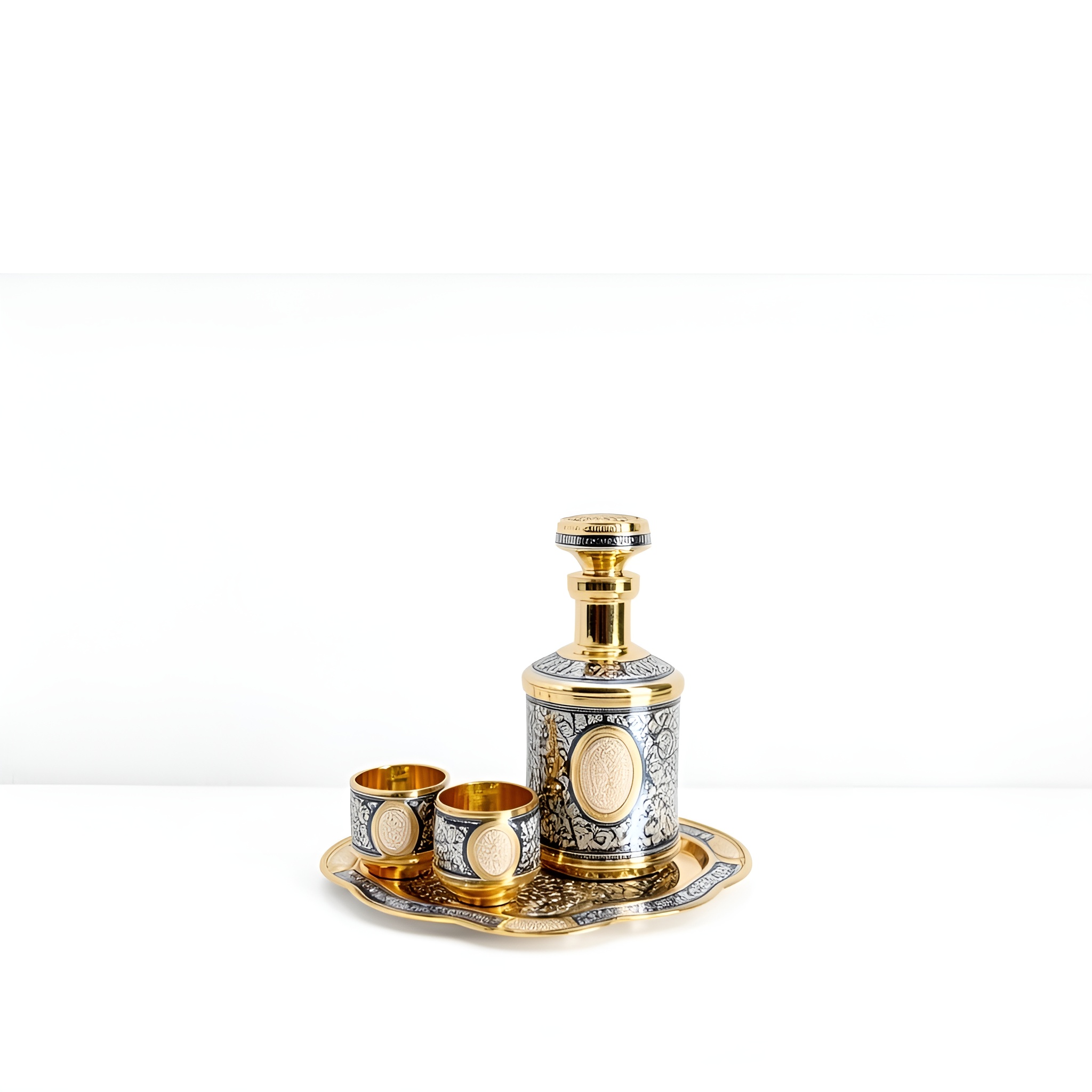 Эксклюзивный серебряный набор для виски 4 эксклюзивный серебряный набор под виски