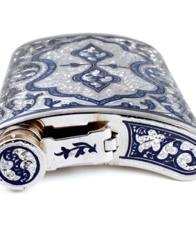 Серебряная фляжка 0,5 литра 1