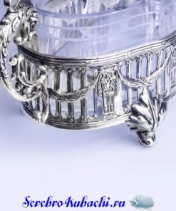 Серебряная фруктовница 6 серебряная фруктовница