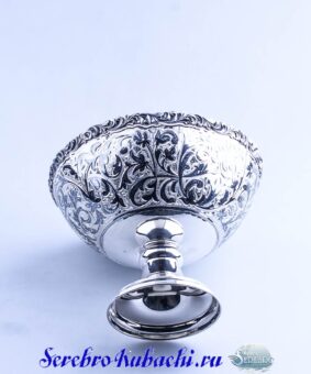 фруктовница серебряная кубачи