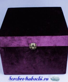 Серебряное ведро для шампанского 1