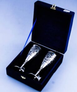 серебряные свадебные бокалы