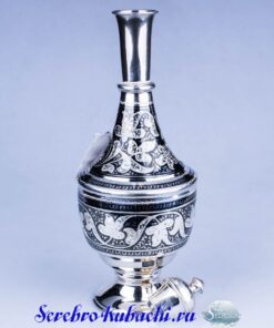 графин с крышкой серебро