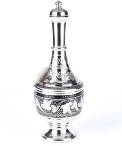 графин с крышкой серебро