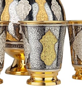 эксклюзивный серебряный набор для алкоголя