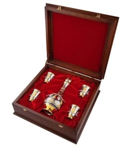 эксклюзивный серебряный набор для алкоголя