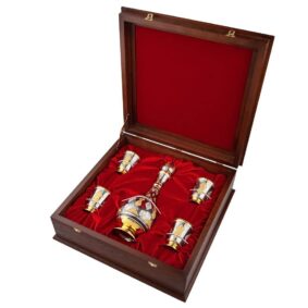 эксклюзивный серебряный набор для алкоголя