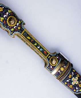 Кинжал большой 14 кинжал серебряный с эмалью