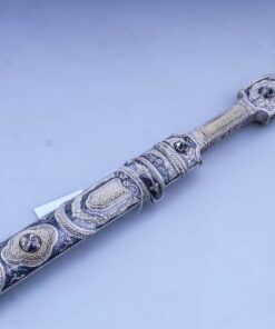 Серебряный дагестанский кинжал 13 серебряный кинжал