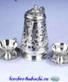 кофейный набор из серебра