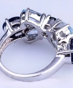 серебряное кольцо бабочка