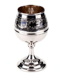 коньячный бокал серебро