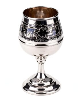 коньячный бокал серебро