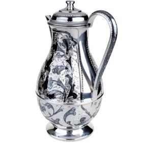 Красивый серебряный кувшин — изображение 6