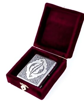 Красивый серебряный портсигар