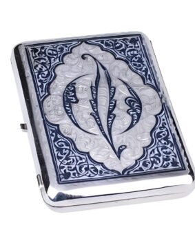 Красивый серебряный портсигар