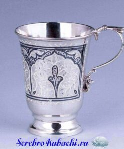 кружка серебряная кубачи