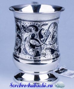 большая кружка серебро