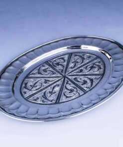 серебряный поднос кубачи