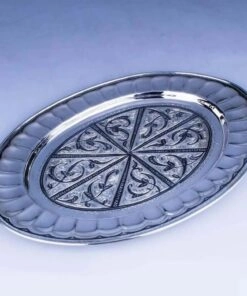 серебряный поднос кубачи