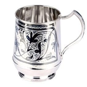 кубачинская серебряная кружка