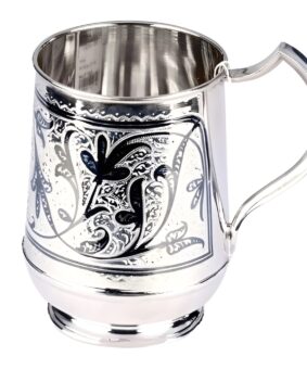 кубачинская серебряная кружка