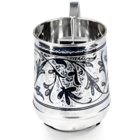 кубачинская серебряная кружка