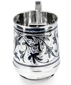 кубачинская серебряная кружка