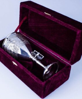 Бокал серебро Кубачи 9 бокал серебро