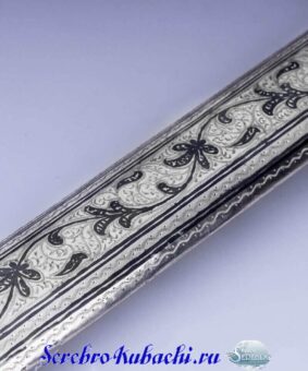 кинжал из серебра кубачи