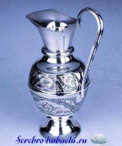 серебряный кувшин кубачи