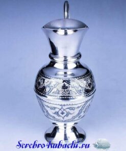 серебряный кувшин кубачи