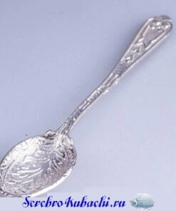 серебряная ложечка для соли