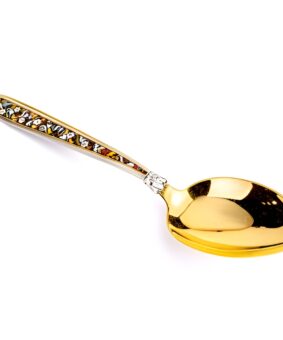 ложка половник из серебра