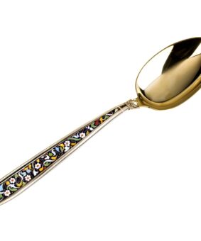 ложка половник из серебра