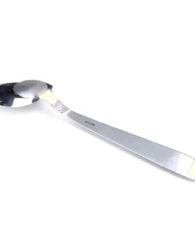 Большая серебряная ложка половник 2