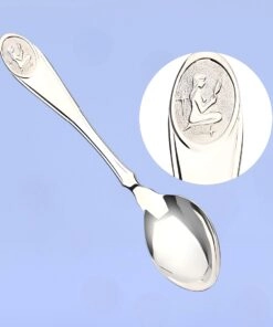 серебряная ложка знак зодиака Дева